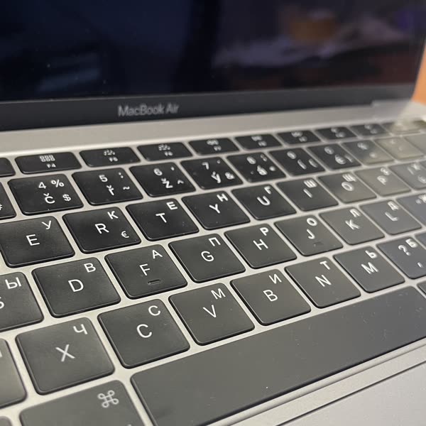 Русификация клавиатуры MacBook Air