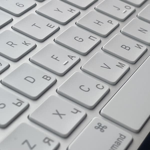 Русификация Apple Magic Keyboard